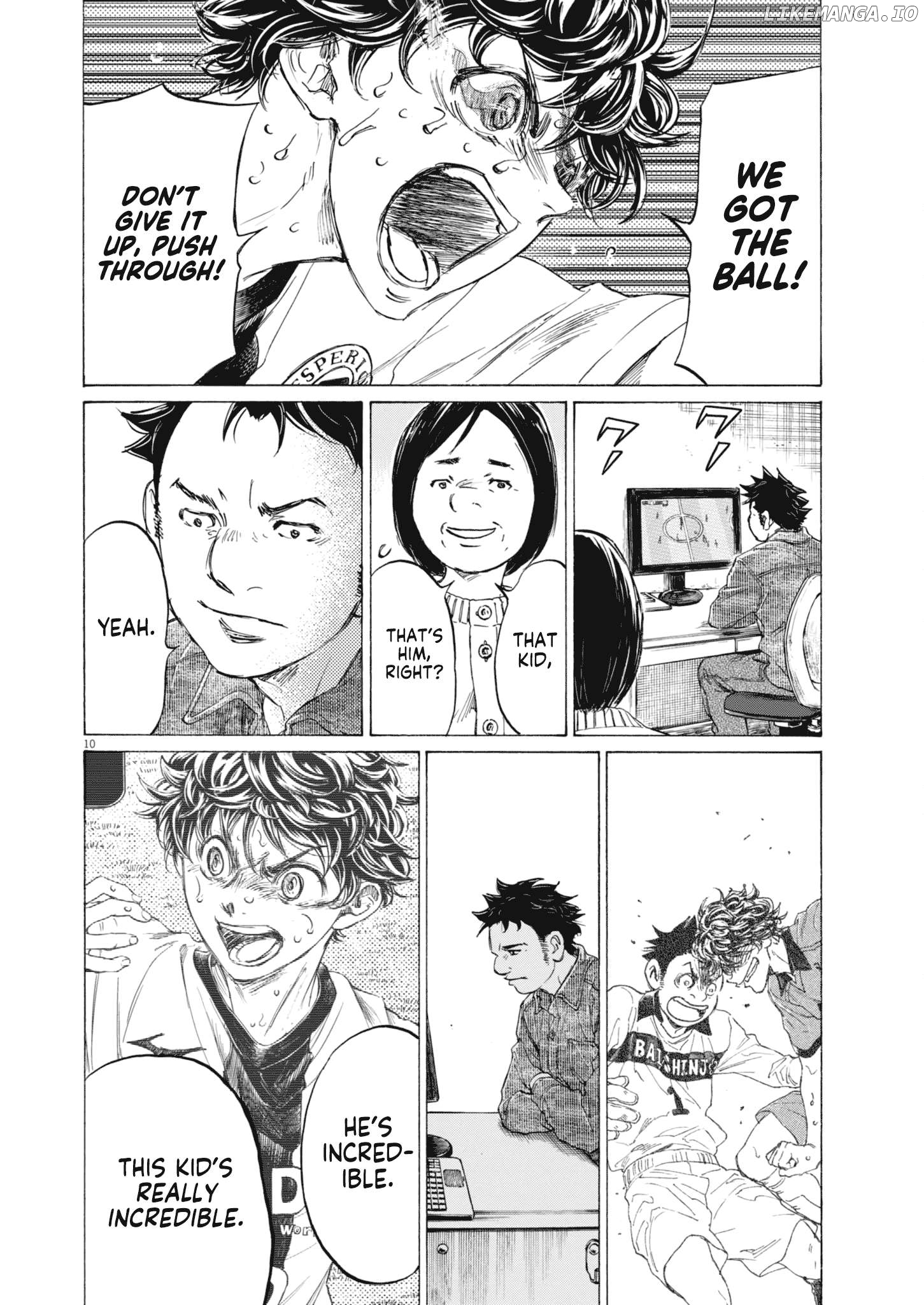 Ao Ashi, Chapter 403 image 11